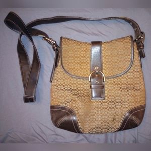 Coach Tan Satchel Bag